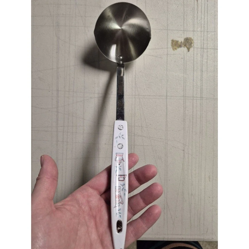 Vintage EKCO Soup Ladle Kitchen Utensil Pattern Made In Usa Stainless